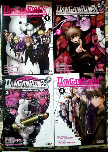 Danganronpa The Animation -1 Al 4 (completa) - Manga - Ivrea