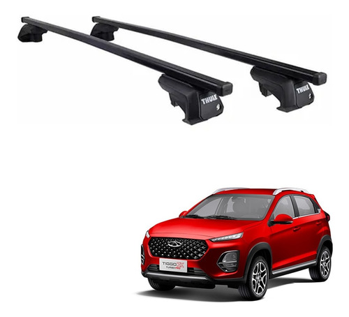 Rack Bagageiro Thule Evo Chery Tiggo 3x Hatch 2019 Em Diante