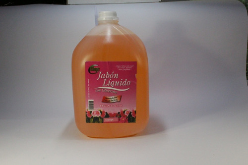 Jabon Liquido 5lt C/glicerina Marca Klimper (aroma Naranja)