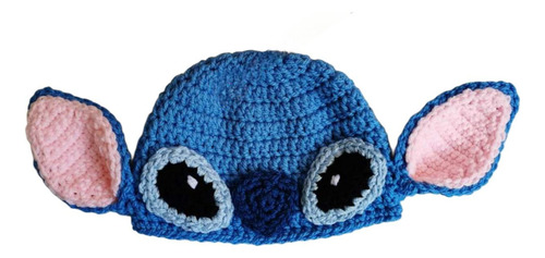 Gorro Stitch Crochet Bebés