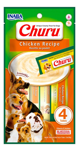 Imagen 2 de 6 de Churu Perro - Pack De 5 - Sabor A Elección - Snack Premio
