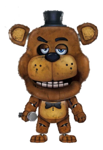 Set Globos Latex Mas Globo Aluminio Five Nights At Freddy's