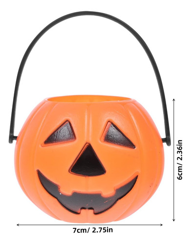 8 Cubos De Dulces De Halloween, Cubo De Calabaza Truco O Tra