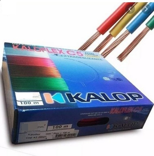 Cable Unipolar Kalop Normalizado 2.5mm Categoria 5 X 800 Mts