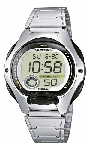 Reloj Casio Original Dama Digital Metal Lw-200d Garantía