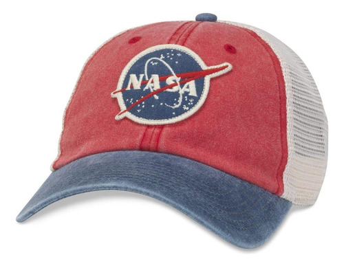 Gorra De Béisbol Ajustable Nasa Hanover De Aguja Americana,