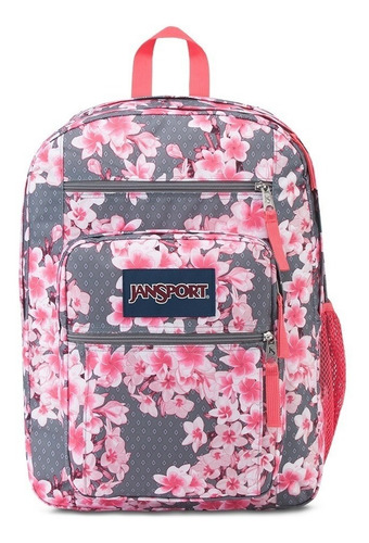 Mochila Jansport Big Student Con Flores
