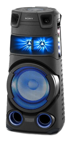 Imagen 3 de 4 de Minicomponente Sony Mhc-v73d Negro Conbluetooth Nfc 120/240v