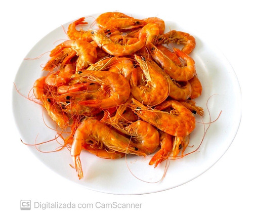 Camarão Seco Defumado Grande Para Acarajé 500g