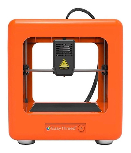 Impresora 3D Easythreed Nano color orange 110V/240V con tecnología de impresión FDM