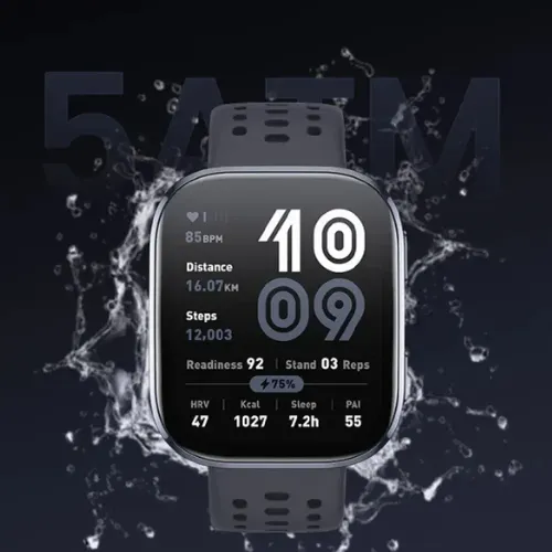 Smartwatch Smartwatch Amazfit Bip 6 Amoled 1,97 Gps Bluetooth Calls 5 Atm preto