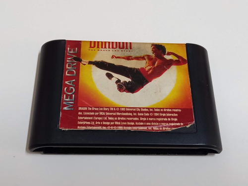 Dragon: Bruce Lee Story Original Para Mega Drive
