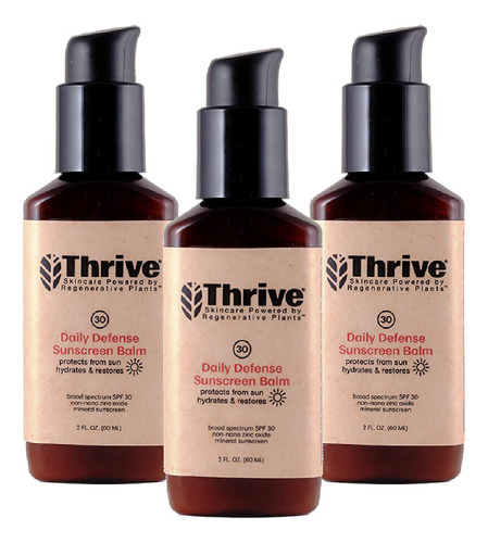 Thrive Natural Care Protector Solar Facial Mineral Hidratant