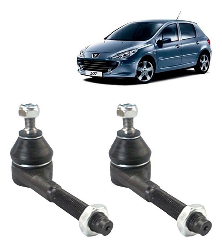 Par Terminales Dirección Para Peugeot 307 1.6  2002 2005