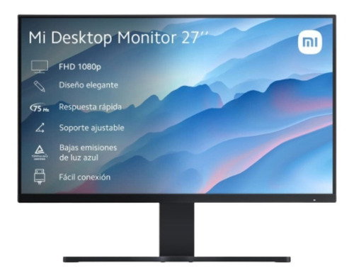 Xiaomi Mi Desktop Monitor 27  Black Color Negro