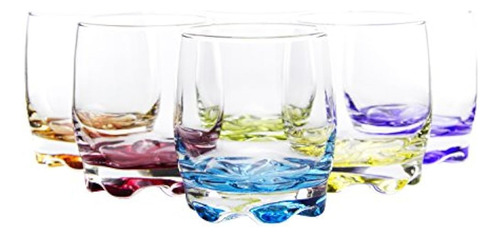 Vibrant Splash Waterbeverage Gafas 975 Onzas Juego De 6 35 P