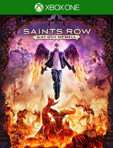 Saints Row Gat Out Of Hell Xbox One - 25 Dígitos (envio Já)