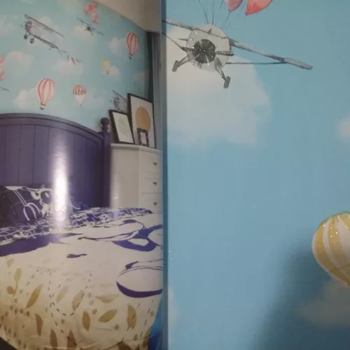 Papel de Parede Infantil Vinílico Kan Tai Coleção Hello Kids