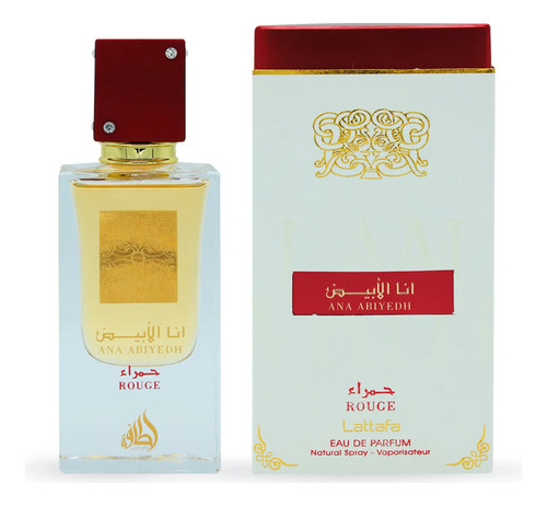 Perfume Ana Abiyedh Rouge Lattafa 60 Ml Original Original