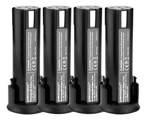 4 X 2,4 V 2000mah Batería De Ni-cd 48-11-0100 Para Atornilla