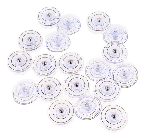 100 Unids Diy Bobina De Plástico Para Máquina De Coser