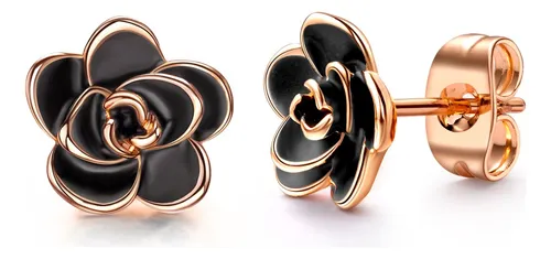 comprar Allencoco - Aretes Tipo Dormilona Chapados En Oro De 18 Quil
