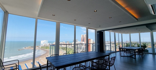 Imagen 12 de 15 de Departamento Tres Ambientes Lateral Con Vista Al Mar Y Cochera.