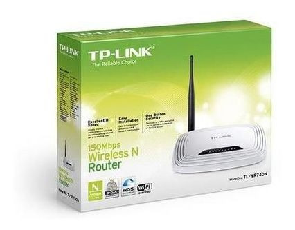 Kit Wireless Tp-link Tl-wr740n 150mbps Fixa 5dbi 10 Peã§as