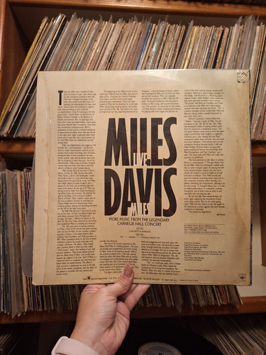 Lp Vinil Miles Davis - Live Miles Ótimo Estado (Usado)