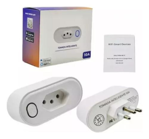 Tomada Inteligente Smart Wifi Controle Automação 10a