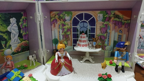 Playmobil Princess Maletín Cumpleaños Princesa 5359 (Usado)