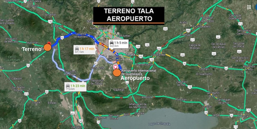 Terreno En Venta En Tala, Jalisco A Pie De Carretera