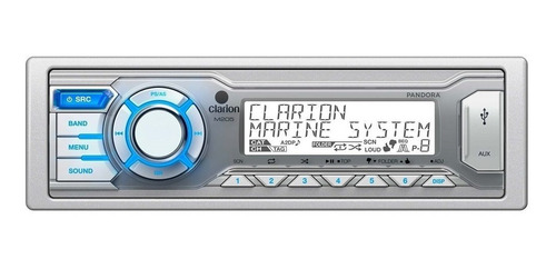 Reproductor Clarion Usb Aux/in Atv Polaris Marino