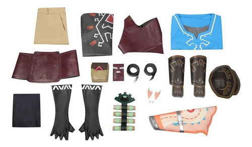 Link Zelda Cosplay Costume Breath Of The Wild Outfits