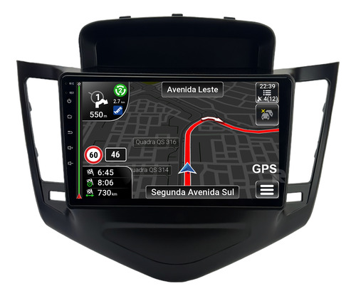 Kit Multimidia 9 Polegadas Android Gm Cruze 2011 A 2015