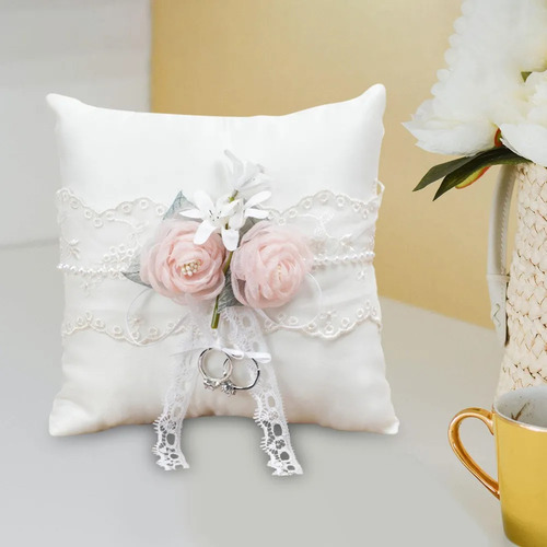 Para R Anillos De Boda Almohada Joyería Almohada Cojín