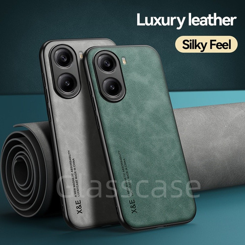 Funda De Piel Ultralujosa Para Teléfono Xiaomi Poco X7 F7 M7 Pro, Moderna, Pareja, Funda Trasera Suave A Prueba De Golpes