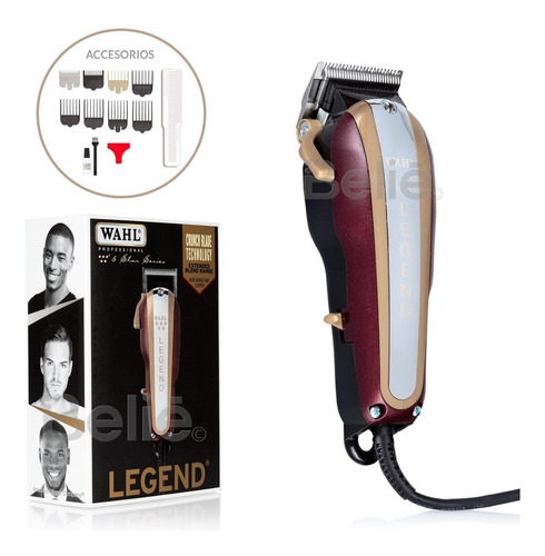 Cortadora de pelo Wahl Professional 5 Star Legend 8147 bordó 120V