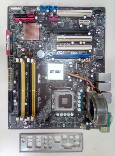 Placa Mãe Asus P5b Deluxe C/ Defeito No Capacitor