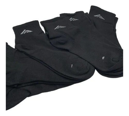Pack 12 Pares Calcetines Largo Unisex Deportivos Sólidos