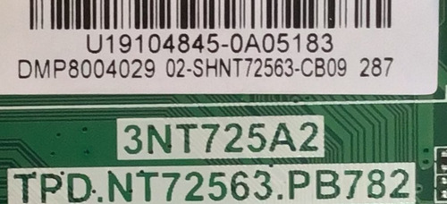 Main / Philips / 3nt725a2 / Tpd.nt72563.pb782 / Dmp8004029 (Usado)