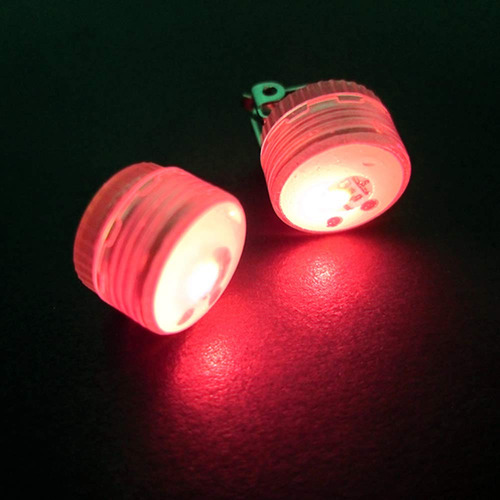Mini Luz Led Caja 25 Boton Clip Brillo Intermitente Cuerpo