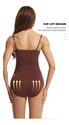 3pcsone-piece Shapewear Barriga Lifting Cadera Shaping Mujer