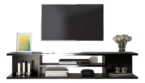 Mueble Flotante Tv Repisa Moderna Elegante Rack Estante