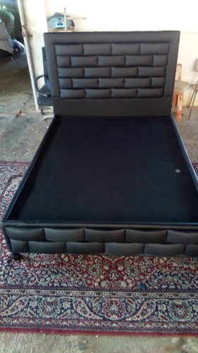 Imagen 9 de 9 de Camas Matrimoniales Con Copete E Individuales, Box Spring