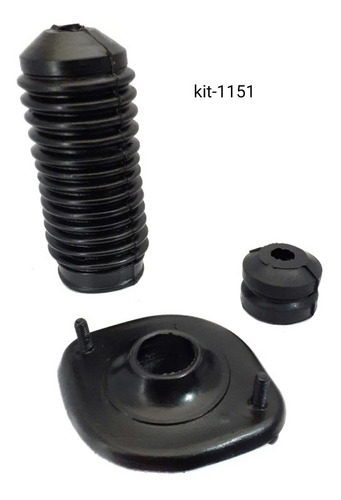 Kit Base Amortiguador Tope Guarda Polvo Delantero Corsa 