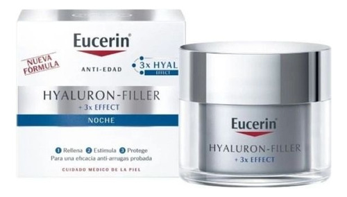 Eucerin Hyaluron Filler+ X3 Crema De Noche 50ml 