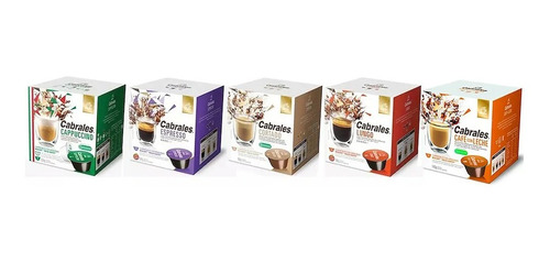 Cafe Capsulas Cabrales Cortado Dolce Gusto