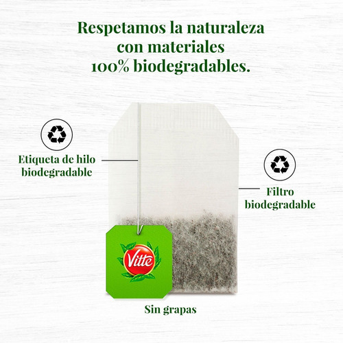 Té Vitté Manzana-canela Caja Con 25 Sobres