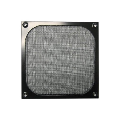 140 Mm Fan Filter Parrilla Aluminio Negro